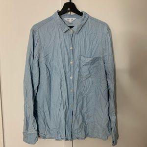 Old Navy Women’s Denim Button Down Shirt size XL
